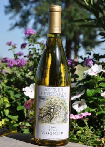 Becker Viognier 2008 Becker Viognier 2008 with Bingham Family Vineyards grapes