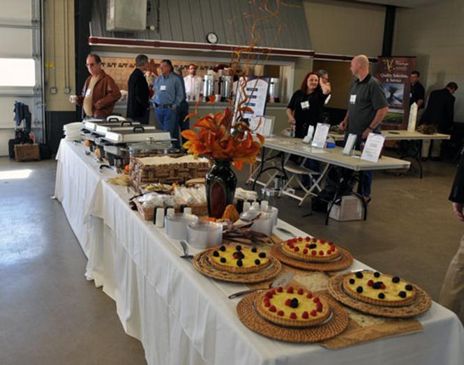 Food at 2010 TWGGA Grape Camp